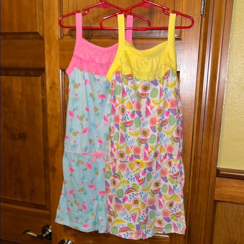 2 Girls rompers 7/8